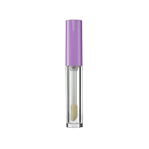 1.5ML CLEAR AS LIP GLOSS TUBE WITH ABS CAP DOE FOOT PP WAND AND NATUAL PE WIPER