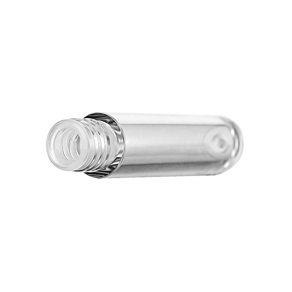 1.5ML CLEAR AS LIP GLOSS TUBE WITH ABS CAP DOE FOOT PP WAND AND NATUAL PE WIPER-detail image