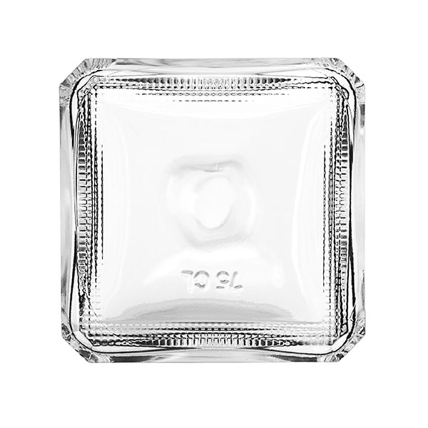 750ML FLINT PARMA SQUARE BASE SPIRIT GLASS BOTTLE WITH 23MM NECK-detail image