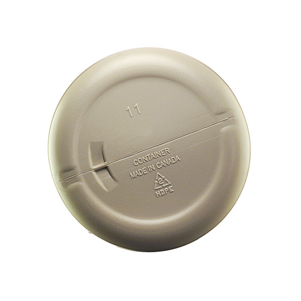 32OZ BEIGE HDPE SYRUP JUG FINGER GRIP  ROUND WITH 38MM TE NECK FINISH-detail image