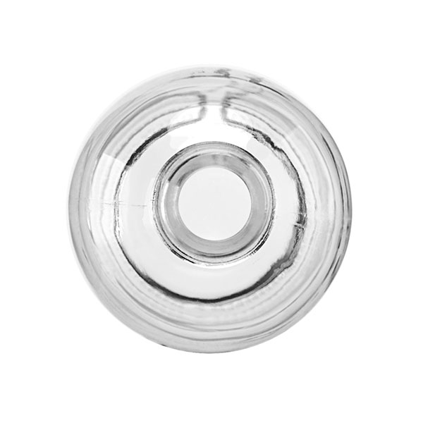 375ML SUPER FLINT GLASS NORDIC SPIRITS BOTTLE ROUND WITH 28MM NECK-detail image
