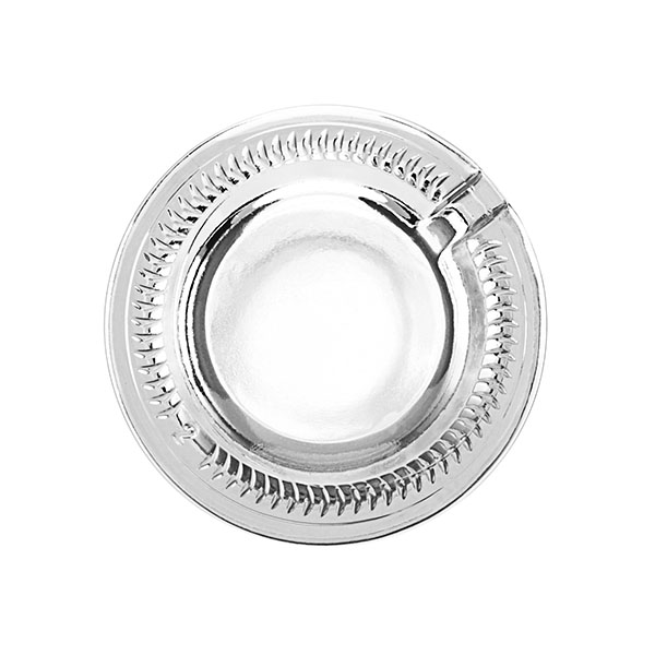 375ML SUPER FLINT GLASS NORDIC SPIRITS BOTTLE ROUND WITH 28MM NECK-detail image