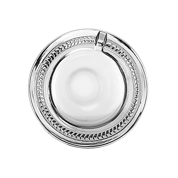 750ML SUPER FLINT GLASS NORDIC SPIRITS BOTTLE ROUND WITH 33-400 NECK FINISH-detail image