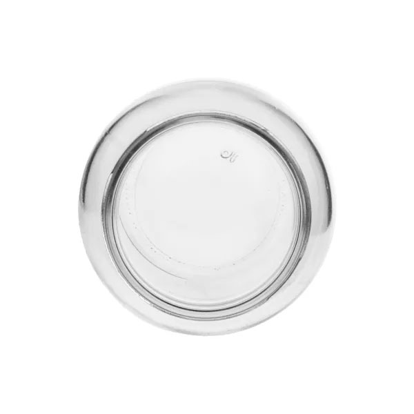 16OZ FLINT GLASS ECONOMY WIDE MOUTH JAR  ROUND WITH 63-400 NECK FINISH-detail image