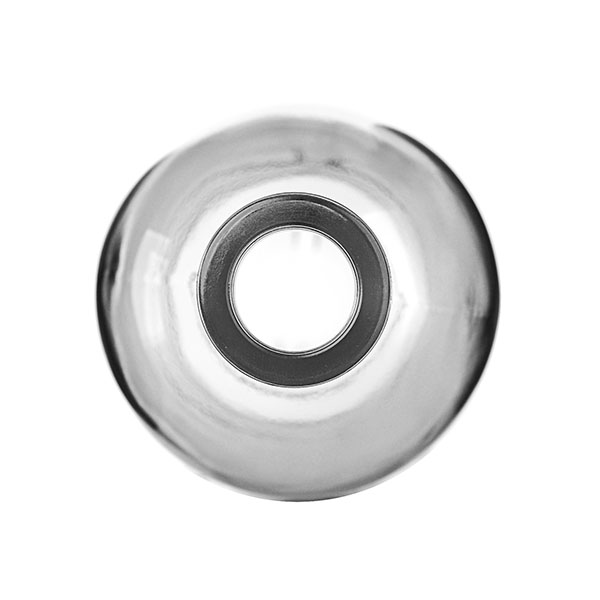 750ML FLINT GLASS CHARLOTTE SPIRTS BOTTLE BAR TOP - 21.5MM NECK-detail image