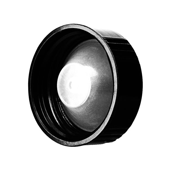 : 33-400 BLACK PHENOLIC RIBBED SIDE SMOOTH TOP CLOSURE - LDPE CONE LINER-detail image