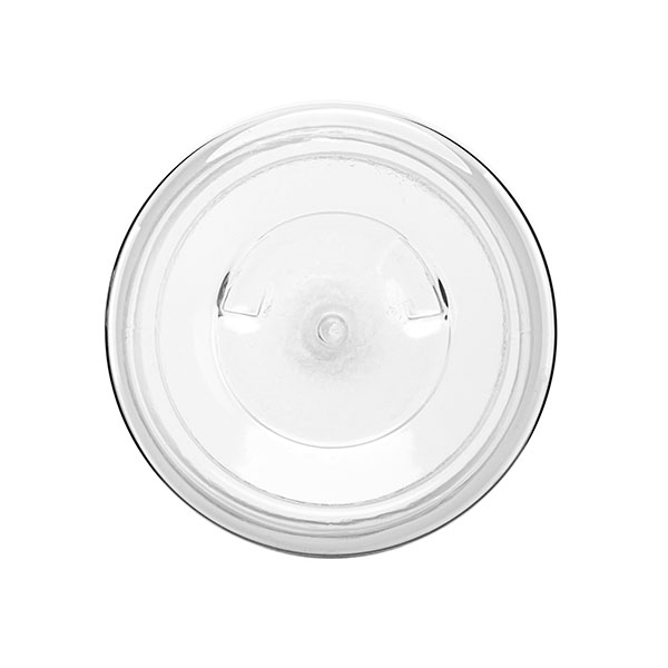 8OZ CLEAR PET 50 PERCENT PCR JAR ROUND - 70-400 NECK FINISH-detail image