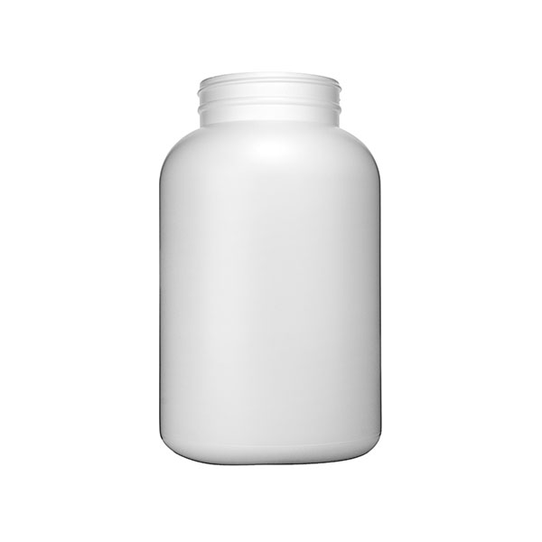 1250CC WHITE HDPE PACKER BOTTLE ROUND WITH 70-400 NECK FINISH