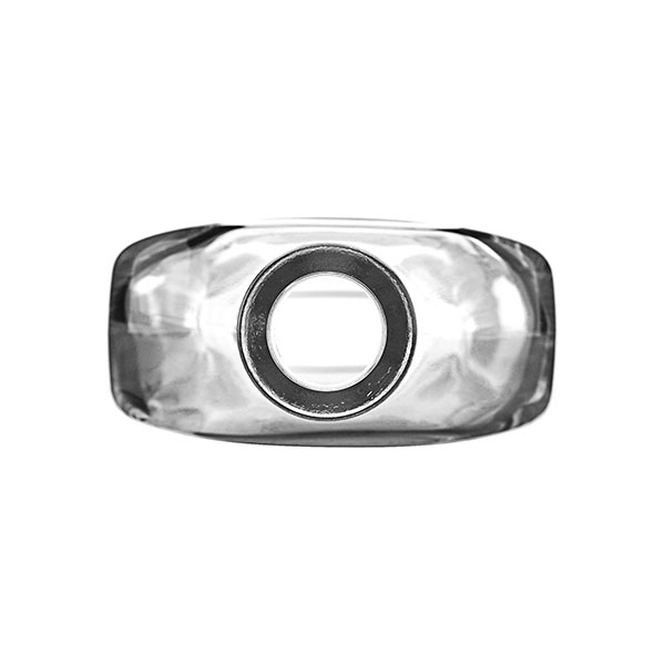 750ML FLINT GLASS NASHVILLE SPIRITS BOTTLE BAR TOP - 21.5MM NECK-detail image