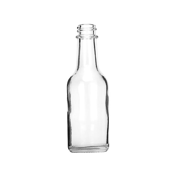 50ML FLINT GLASS MINI LIQUOR ROUND - 18-400 NECK