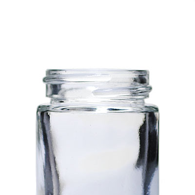 0.75OZ FLINT GLASS CREAM CREAM JAR ROUND - 33-405 NECK-detail image