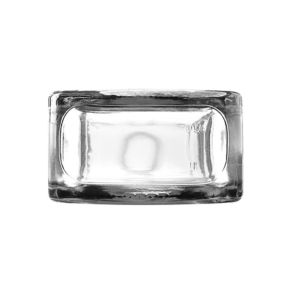 750ML EXTRA WHITE FLINT LONG ISLAND SPIRITS BOTTLE BAR TOP RECTANGULAR - 21.5MM NECK-detail image