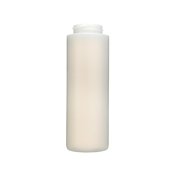 8OZ NATURAL HDPE WIDE MOUTH CYLINDER WITH 38-400 NECK FINISH
